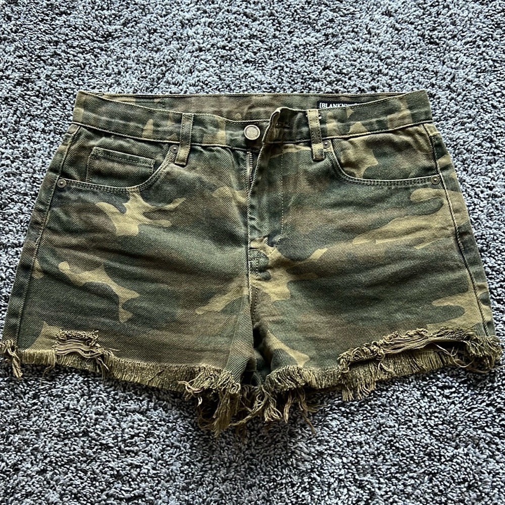 BlankNYC Camo Shorts